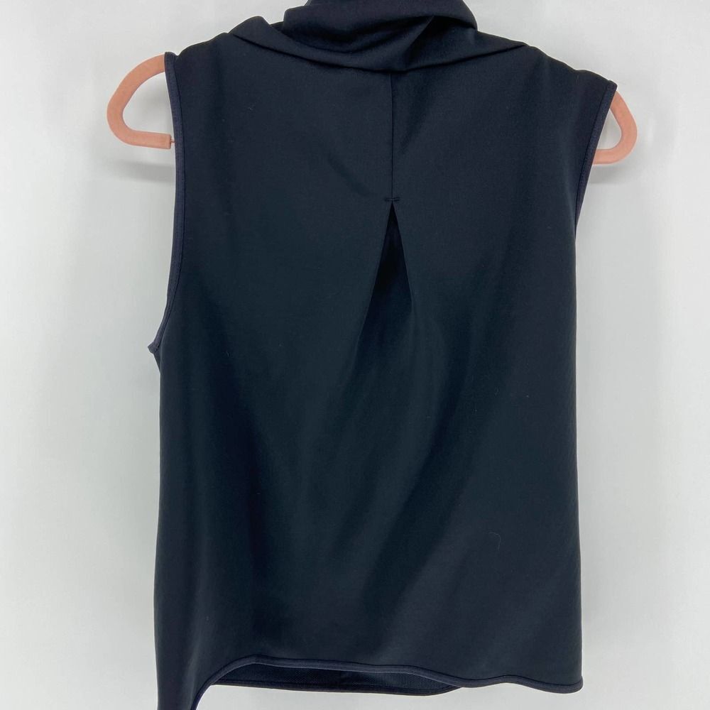 Nike Black Cowl Neck Hooded Pullover sleeveless sweatshirt Vest Womens S - Picture 6 of 8